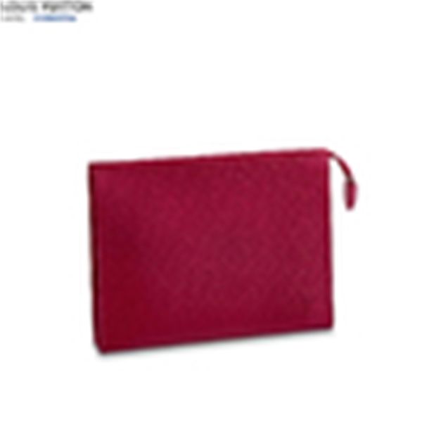 

phone brand designer pouches luxury m41085 holders toiletry pouch key 26 women wallet real leather card long wallets cases chain purse clutc, Red;black