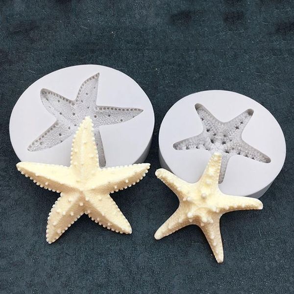 

cake tools starfish silicone mould diy fondant chocolate fudge baking appliance