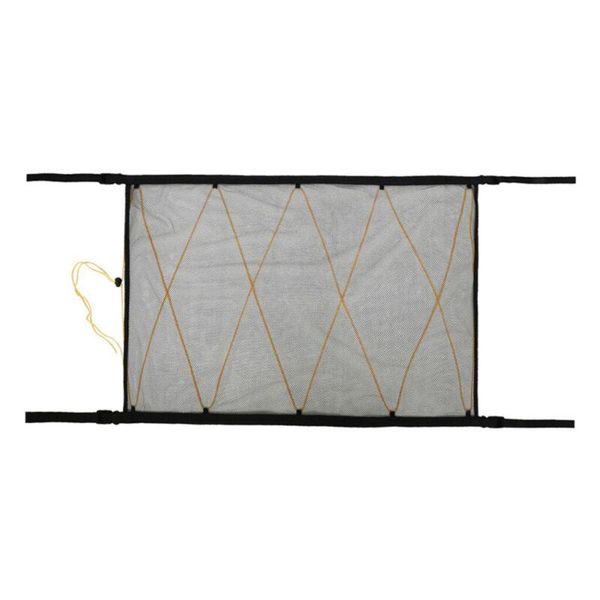 

car organizer black roof parts storage bag pocket mesh 90 * 65cm truck