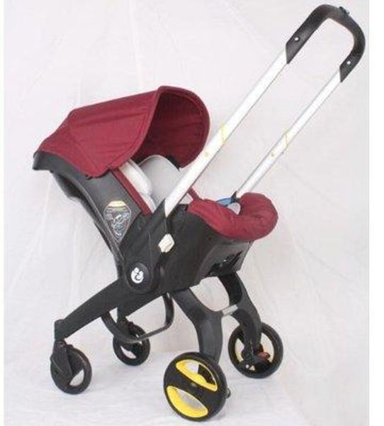 Luxury Baby Stroller 4 em 1Rolley Born Car Seat Travel Pram Stoller Bassinet Pushchair Carriage Basket Caskers#12921 Designer que vende a quente Designer Comfortale Fashion