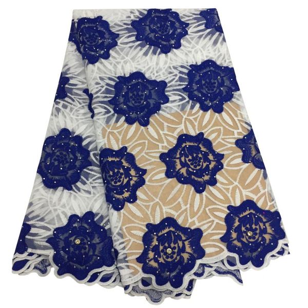 

ribbon fashion royal blue african lace fabric 2021 french nigerian mesh tulle fabrics with beads for wedding party, Pink;blue