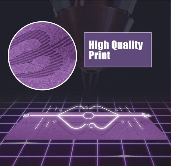 

610 6mm durable yoga mat anti-skid exercise fitness environmentally friendly mats