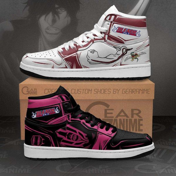 

customization yasutora sado chad sneakers arms bleach anime shoes