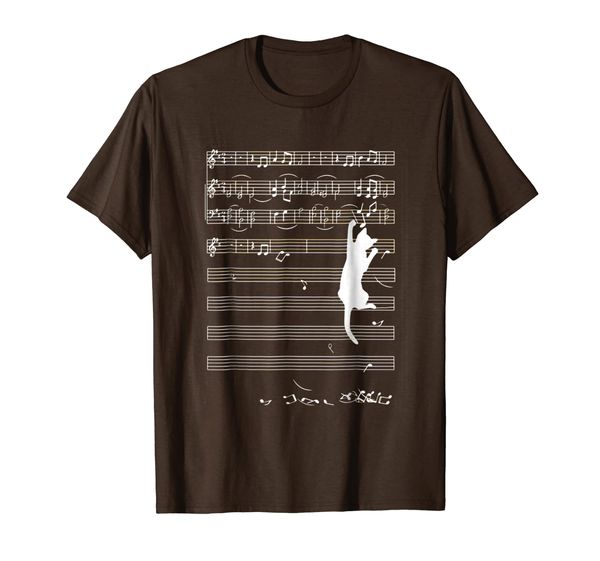 

Funny Cat Playing With Music Note T-Shirt Cat Lover Gift, Mainly pictures