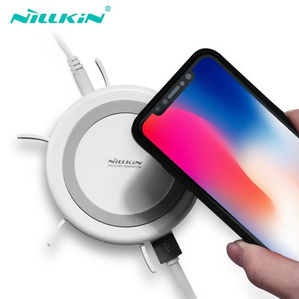 

hubs nillkin usb hub multi 3.0 splitter high speed 5 ports with qi wireless charger for iphonexs max computer accessories