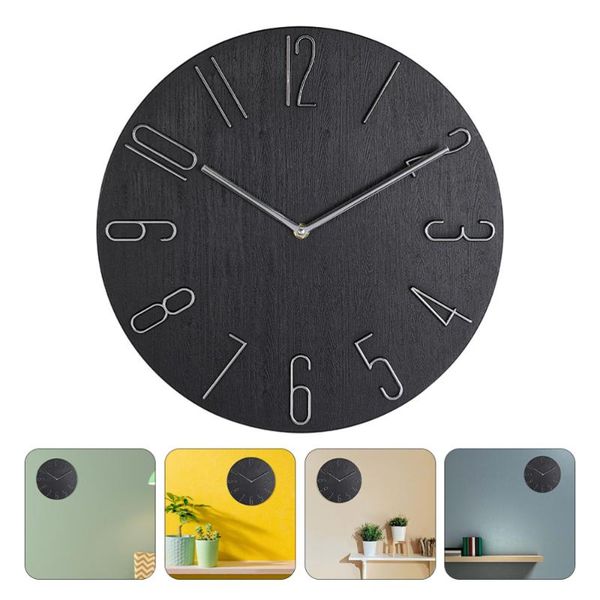 

wall clocks 12 inch home clock living room decoration ornament housewarming gift