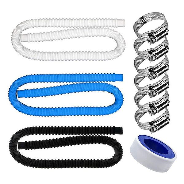

pool & accessories swimming replacement hose,1.25 inch diameter 59 long filter pump hose,for above ground and inground pools