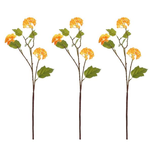 

decorative flowers & wreaths artifical flower simulation plants trident hydrangea bridal 40x8x5cm 3 heads 3pcs pography props diy wedding ho