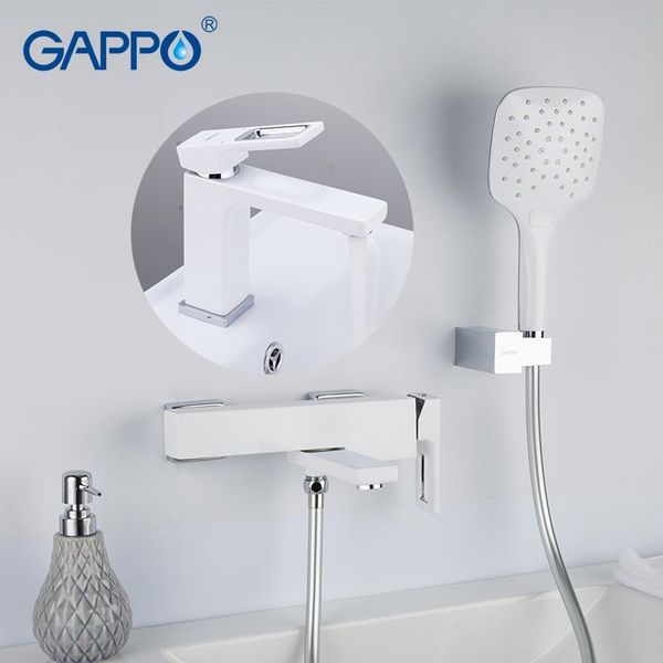 

bathroom sink faucets gappo basin brass water tap chrome and white bath faucet mixer bathtub with shower system