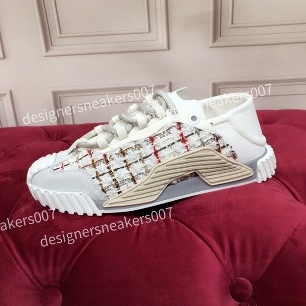 

new arrival boots orange suede designer shoes men women rainbow red ivory black white leather platform casual sneaker luxury plat traienrs 3