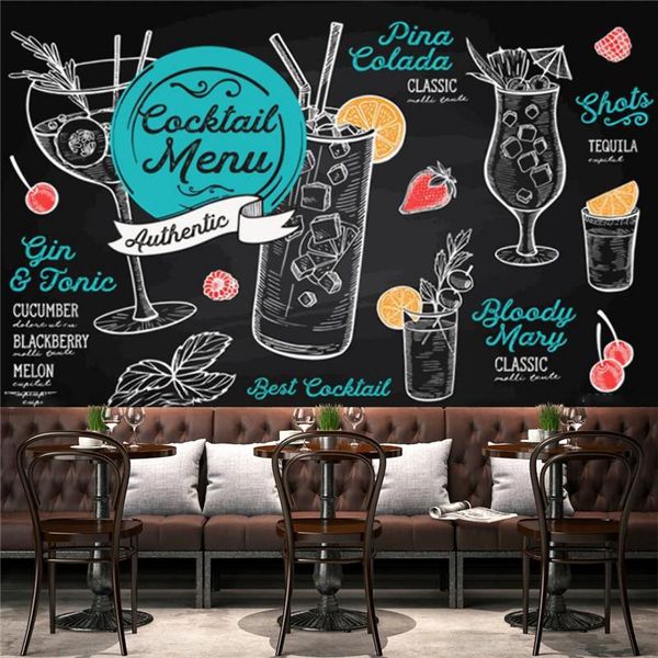 

wallpapers milk cover coffee drink industrial decor wallpaper summer fresh fruit background wall papers snack bar bubble tea shop mural