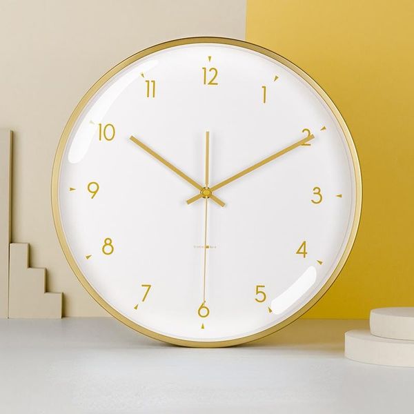 

wall clocks minimalist clock home kitchen silent scanning couches living room modern design relogio decor