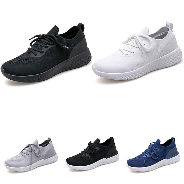 

wholesale non-brand running shoes for men women triple black white grey blue fashion light couple shoe mens womens trainers outdoor sports