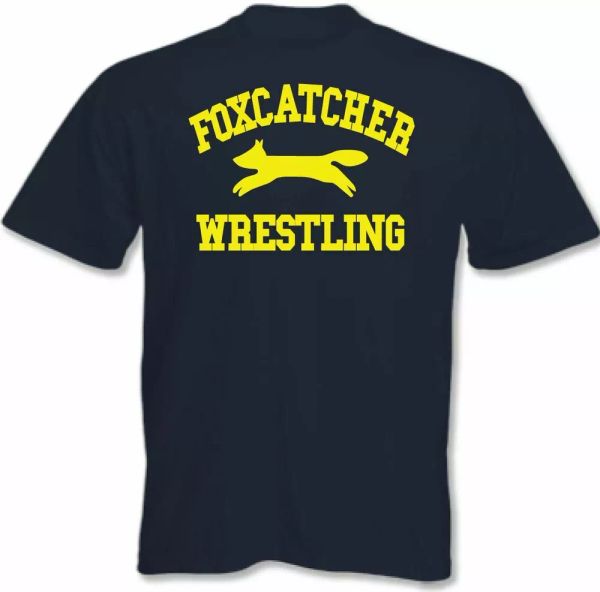 

foxcatcher wrestling shirt man fox catcher movie, White;black
