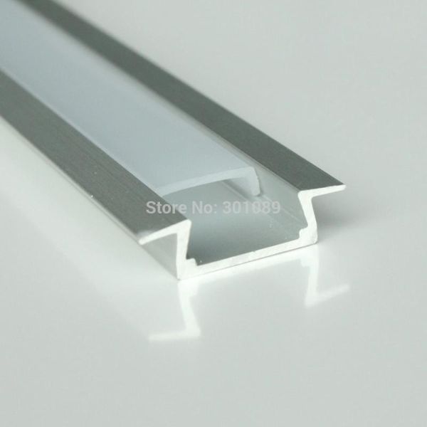 

30m(30pcs) a lot, 1m per piece, led aluminum profile for strips, clear cover and milky diffuse are available bar lights