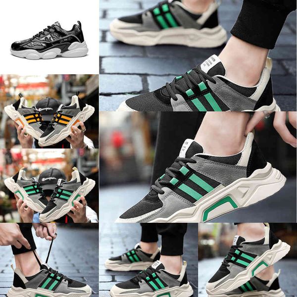 

shoes 2023 designer outm ing slip-on trainer sneaker comfortable casual mens walking sneakers classic canvas outdoor footwear train703, Black