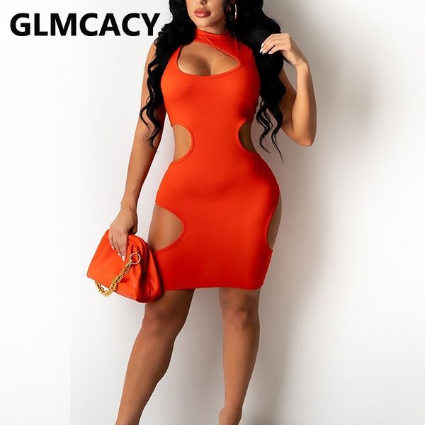 

sleeveless cut out bodycon mini dress 210702, Black;gray