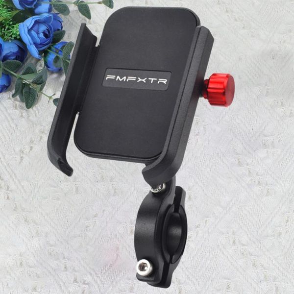 

car & truck racks 1pc aluminium alloy bike phone holder motorcycle handlebar navigation fixed bracket rotatable (handlebar type,