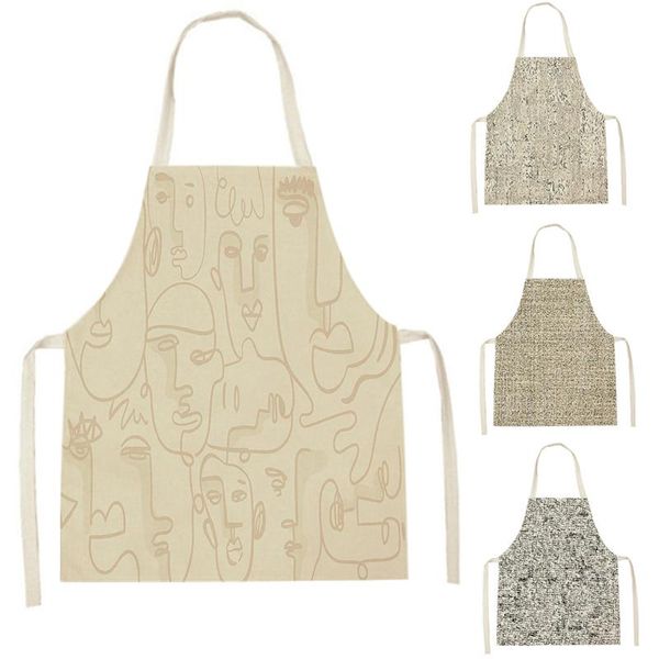 

aprons wql2394 kitchen for women linen bibs household cleaning apron home waterproof chefs cooking baking child