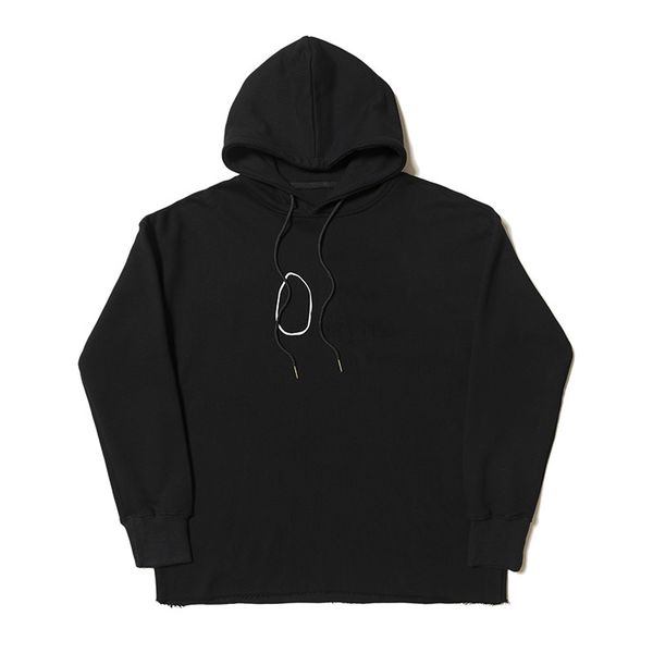 

love 19ss hoodie men women stylist hoodies quality black white mens size sxl