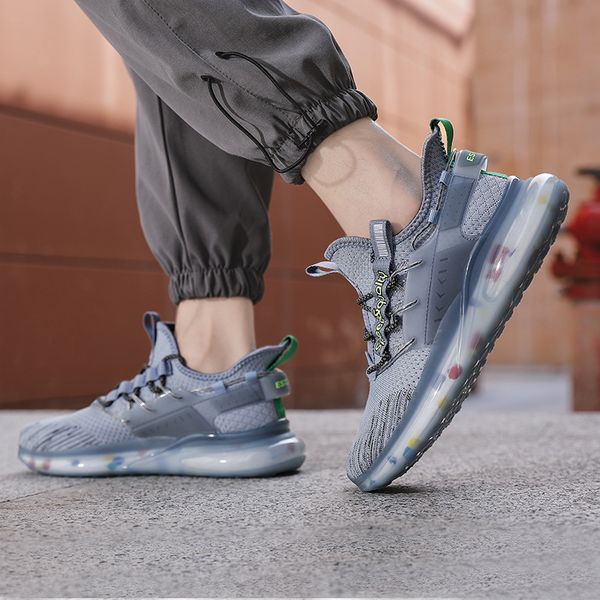 

464748 size new coconut shoes putian mens shoes summer 2021 new fashion shoes breathable mens casual sports running spring, Black;white