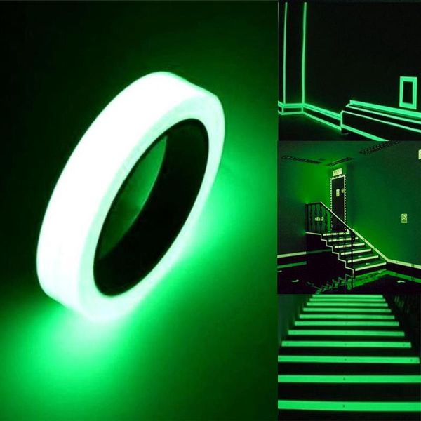 

party decoration 5m/3m luminous tape self-adhesive night vision glow in dark safety warning security stage home tapes
