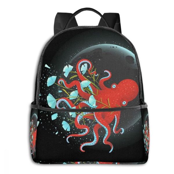 

backpack girls boys fashion women college school bagpack ocs with leaf travel shoulder bags for teenage 2021