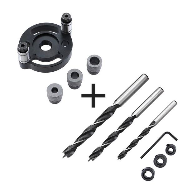 

professional hand tool sets vertical pocket hole jig 6 8 10mm doweling woodworking wood drill bit for carpentry dowel rods