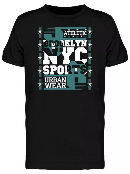 

New York Sports 88 Men's Tee -Image by Shutterstock, White;black