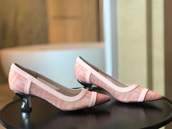 

2021 good quality fashion women luxurys designers shoes designer sandals womens luxury high heels sandal dress shoess with box size 35-40 -b, Black