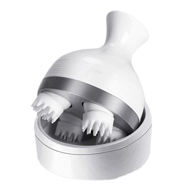 

electric massagers scalp massager portable head handheld with kneading scratcher for full body massage