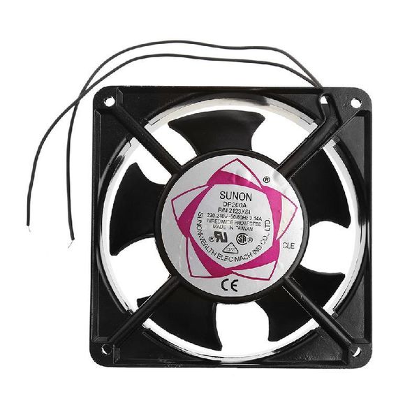 

electric fans 2021 dp200a 2123xsl 12038 120mm sleeve bearing 220-240v ac 2-wire case cooling fan
