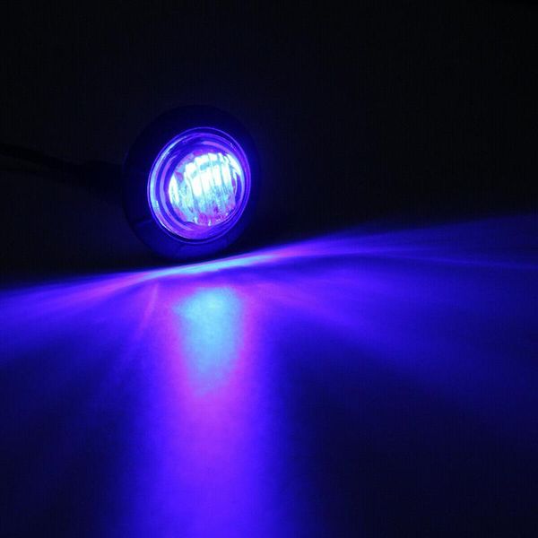 

emergency lights lorry marker mini round rear side waterproof accessories