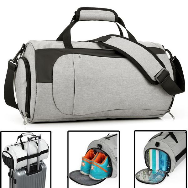 

portable storage bag overnight weekend clothes shoes pouch dry wet separation traveling luggage organizer household accessories bags