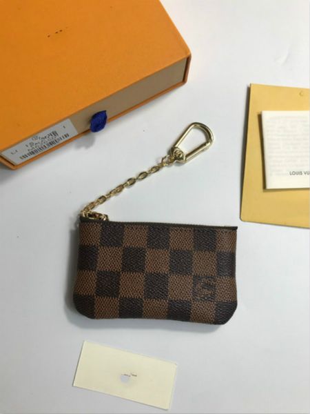 

m62650 brown grid chain wallet women real leather long wallets chain wallet pouches key card holders phone cases purse clutchesa, Red;black