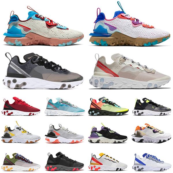 

running shoes men women react element 87 55 takahashi shield light bone react vision pn dust gravity mens trainers sports sneakers