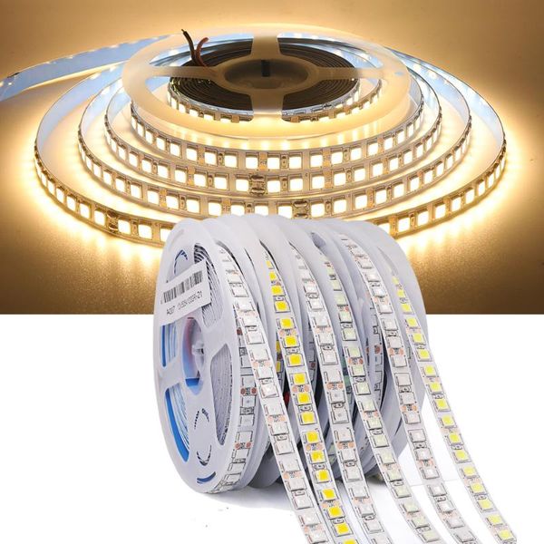 

strips 5m led strip dc 12v smd 5054 2835 60 120 240leds/m warm cool natural white flexible ribbon tape light for home decor