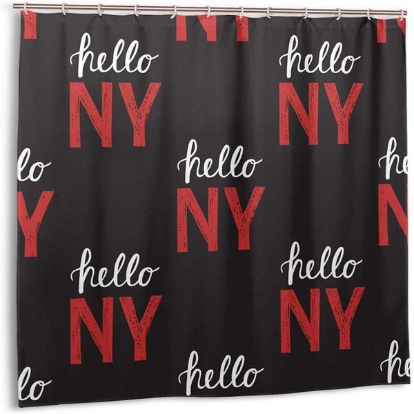 

shower curtains vintage quote waterproof curtain, cartoon curtain