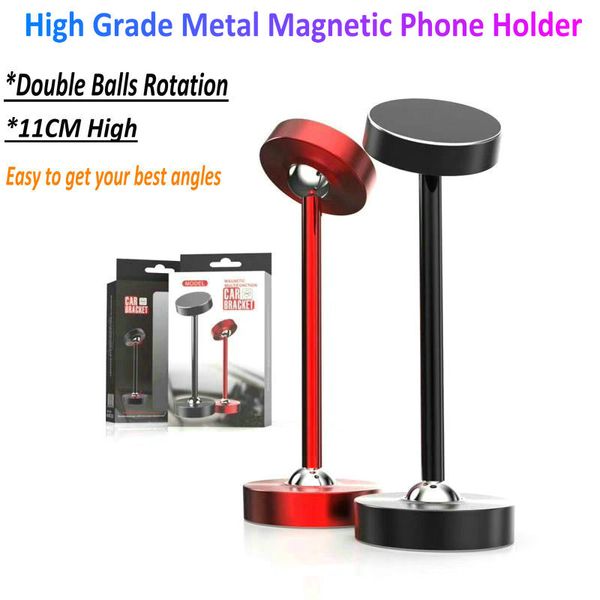 Tikigogo High Grade Desk Metal Magnetic Mobile Cell Magnet Supporto per telefono per auto Supporto per staffa