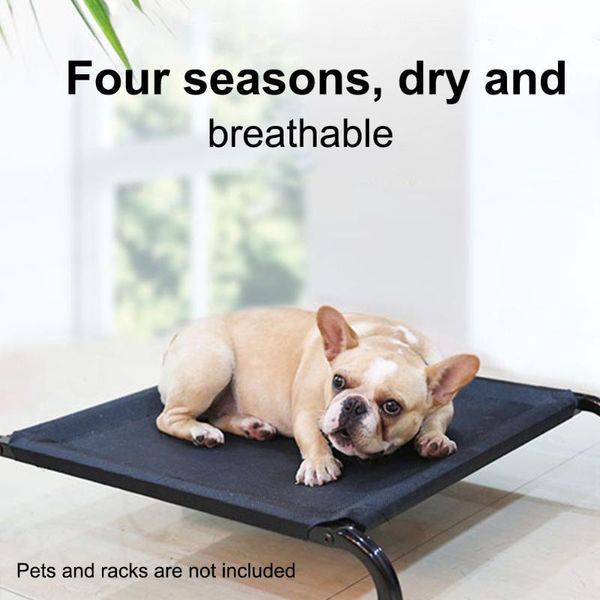 

kennels & pens cooling elevated durable indoor outdoor washable mesh fabric replacement cover moistureproof pet cot puppy mat dog bed portab