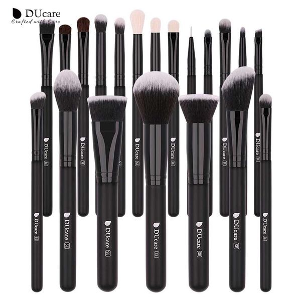 

makeup brushes ducare 20pcs make up foundation eyeshadow set natural goat hair cosmetics brush pinceaux de maquillage