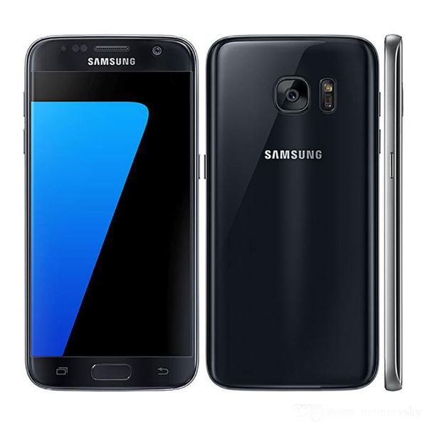 Оригинальный Samsung Galaxy S7 G930A G930T G930P G930V G930F Восьмиядерный 4 ГБ/32 ГБ 5,1-дюймовый Android 6,0 разблокированный мобильный телефон Восстановленное