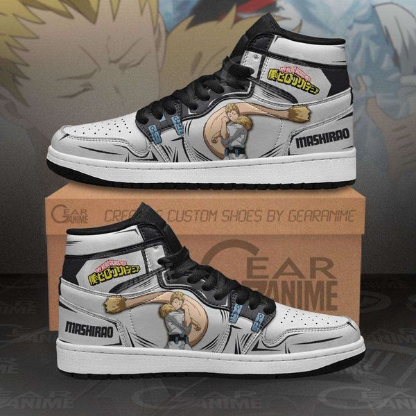 

customization bnha mashirao ojiro sneakers my hero academia anime shoes