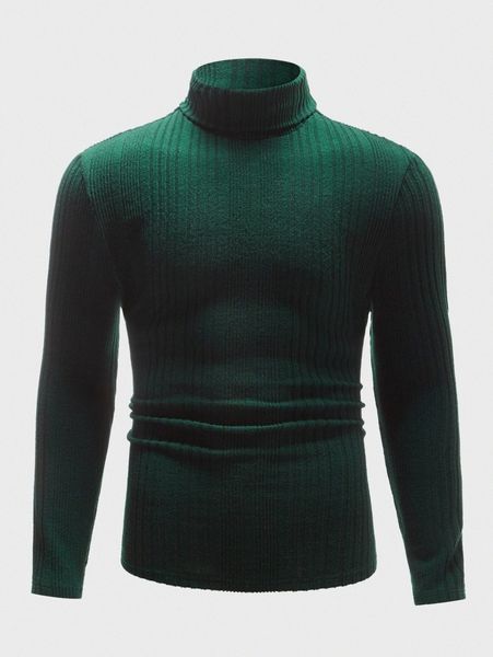 

men high neck ribbed knit sweater v4co#, White;black