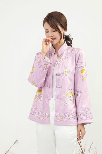 

ethnic clothing retro embroidery traditional clothes chinese tang women, Red