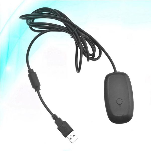 

wireless controller receiver portable usb pc gaming adapter compatible for 360 (black) game controllers & joysticks