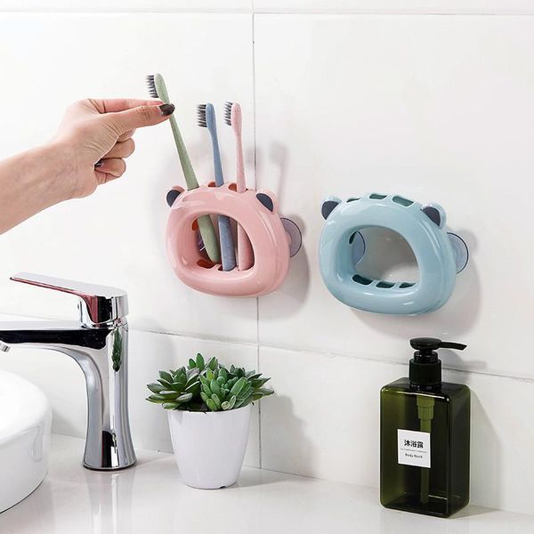 

bath accessory set toothbrush holder bathroom accessories toothpaste storage tools wall mount shaver shelf tooth brush case rack
