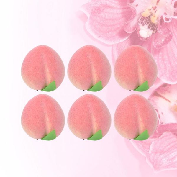 

party decoration 10pcs simulated fake peach pography props shopwindow adornment ornament for decor )