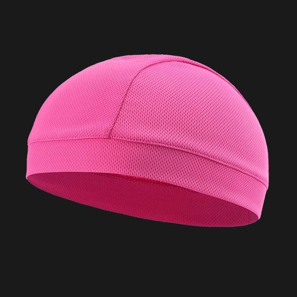 

cycling caps & masks breathable mesh helmet inner anti-sweat hat thin bike racing ski under lining, Black