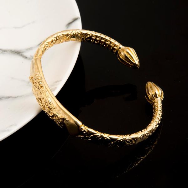

gold color dragon bracelet fashion accessories for women charm bangles jewelry bangle, Black